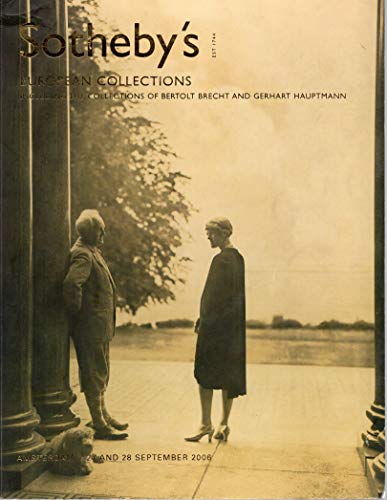 European Collection including the collection of Bertolt Brecht and Gerhart …