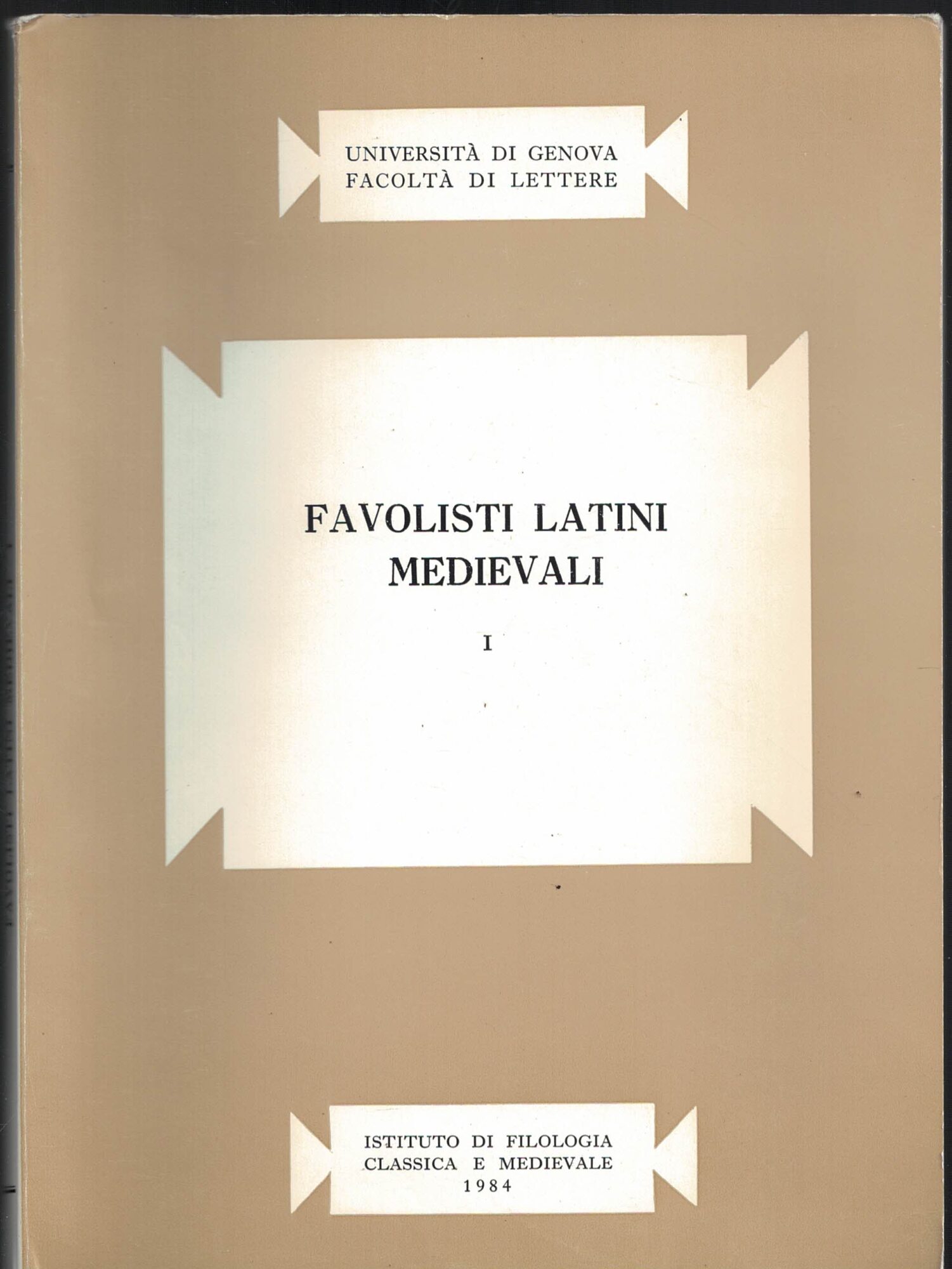 Favolisti latini medievali I