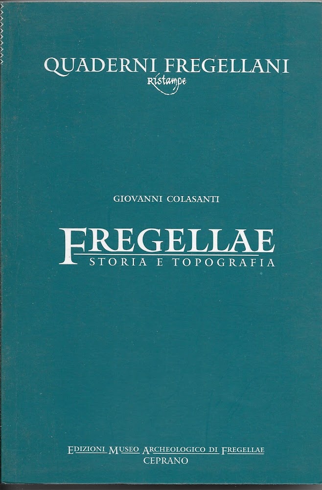 FREGELLAE - STORIA E TOPOGRAFIA -