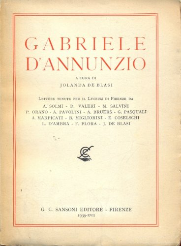 Gabriele D'Annunzio