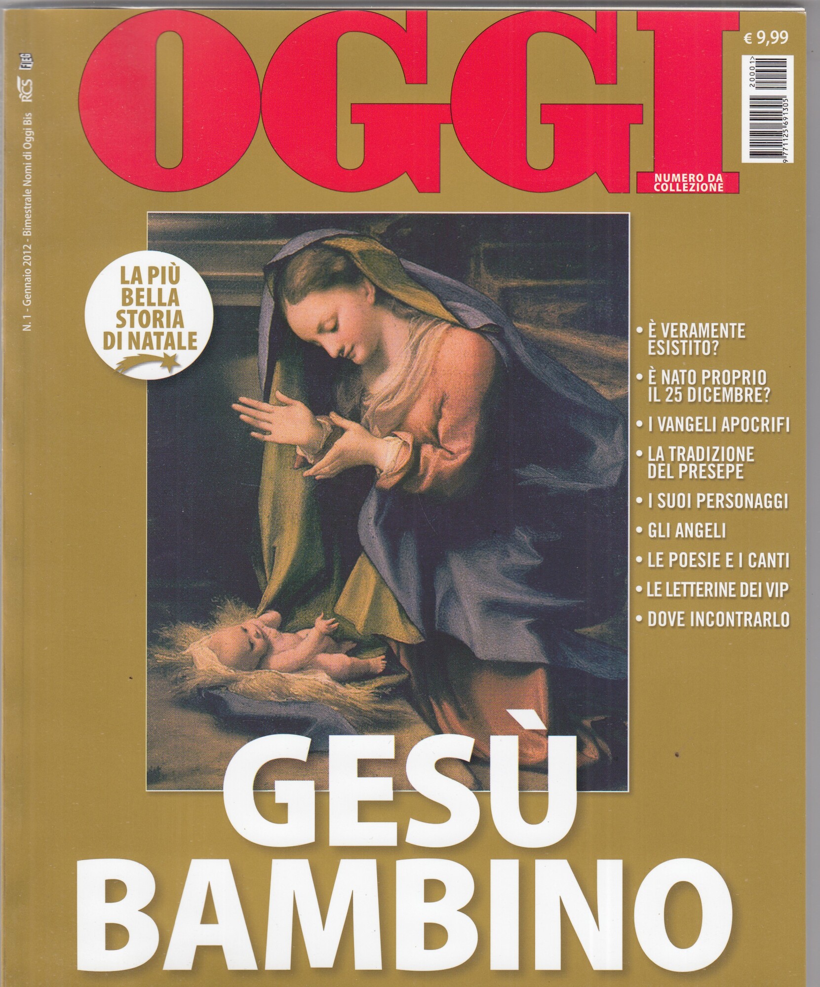 Gesù Bambino. N 1 gennaio 2012