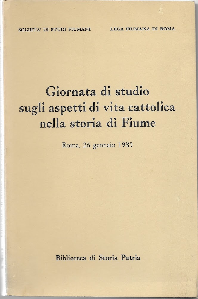 Giornata di studio sugli aspetti di vita cattolica nella storia …