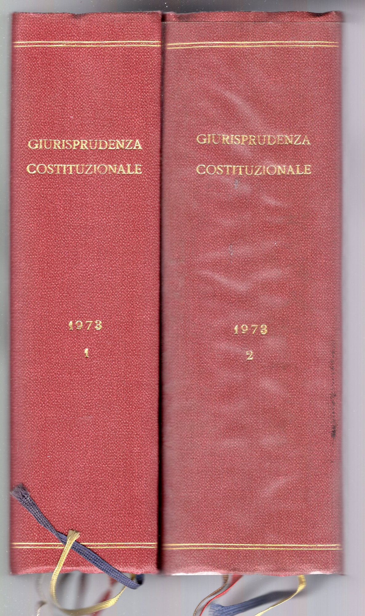 Giurisprudenza Costituzionale - Annata completa - 1973 vol. 1 e …