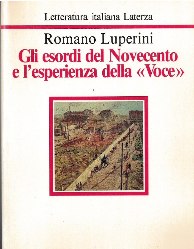 Gli esordi del Novecento e l'esperienza della «Voce»