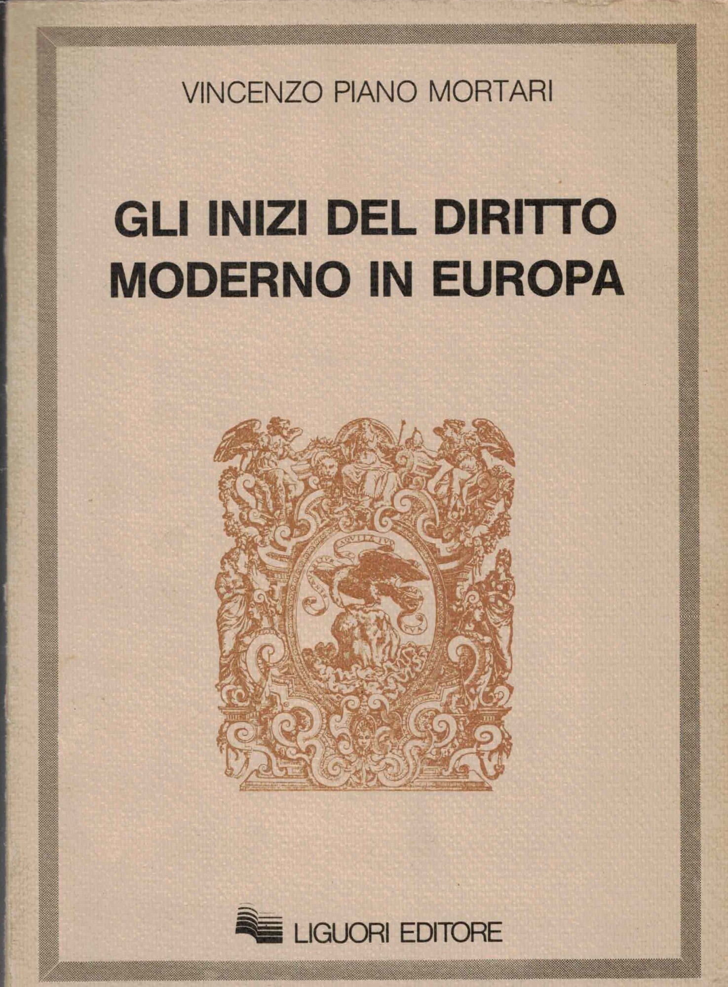 Gli inizi del diritto moderno in Europa
