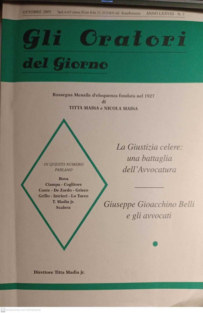 Glimoratori del giorno