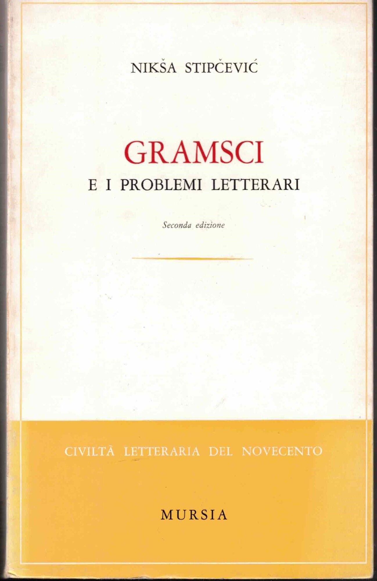 Gramsci e i problemi letterari.