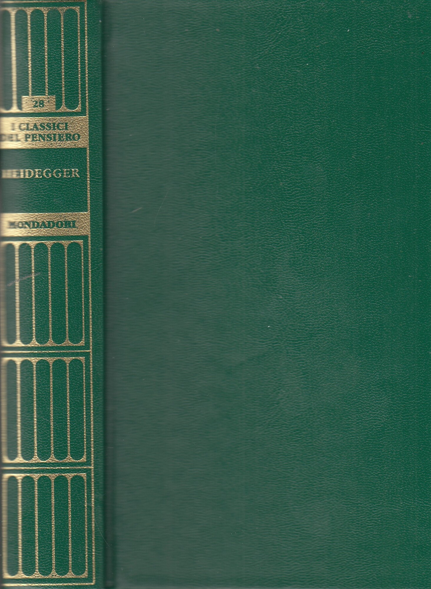 Heidegger Essere e tempo. I classici del pensiero. 28