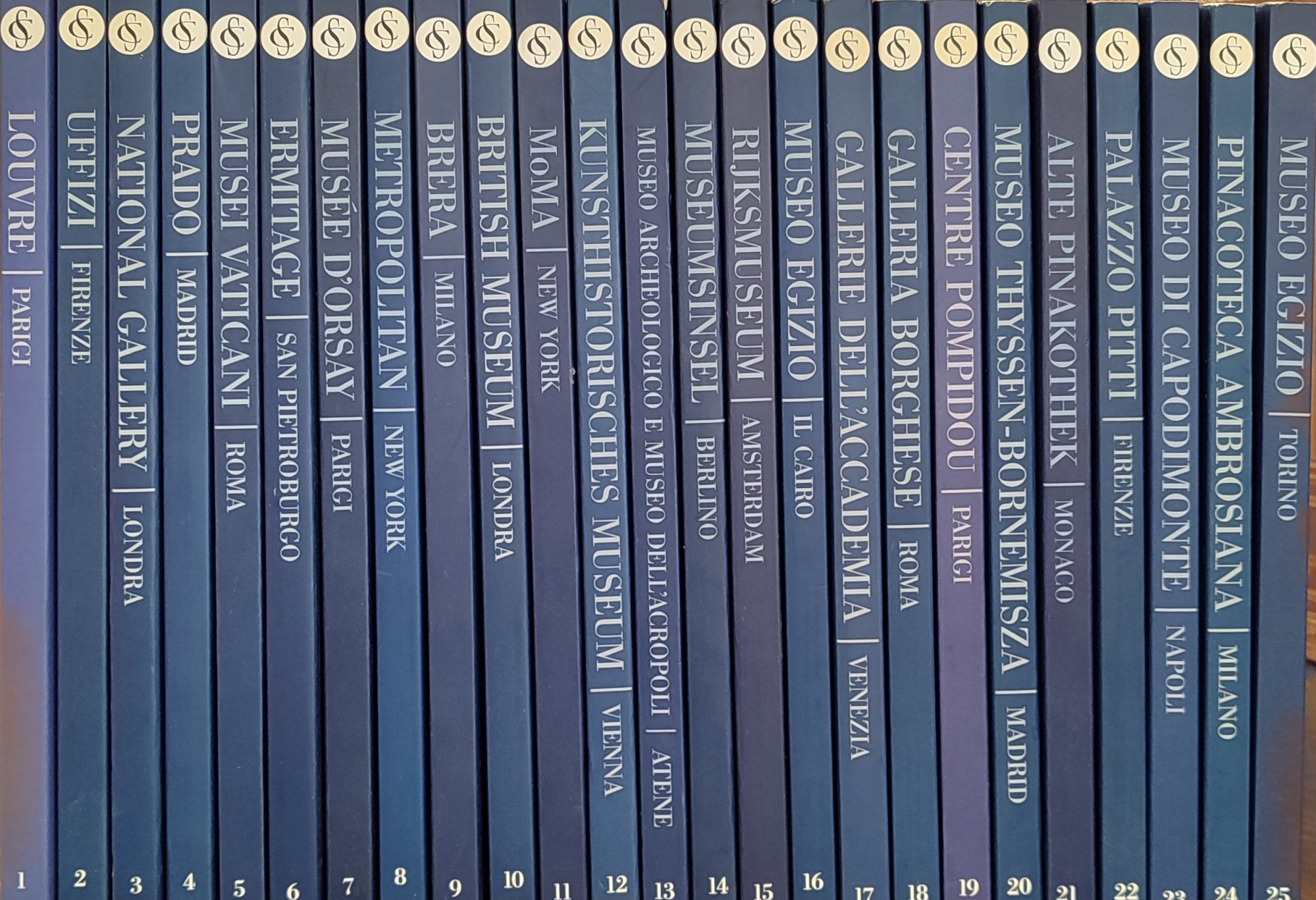 I grandi musei del mondo. 28 volumi.