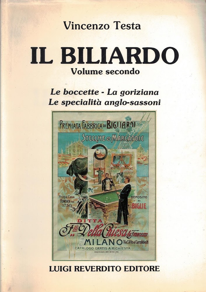 IL BILIARDO volume secondo 1983