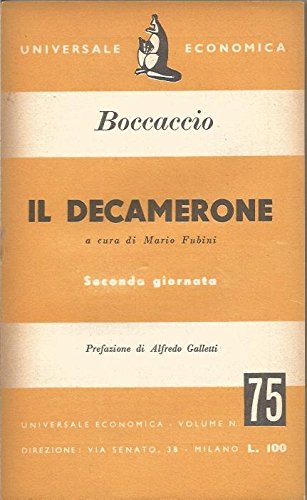 IL Decamerone Boccaccio seconda giornata universale economica