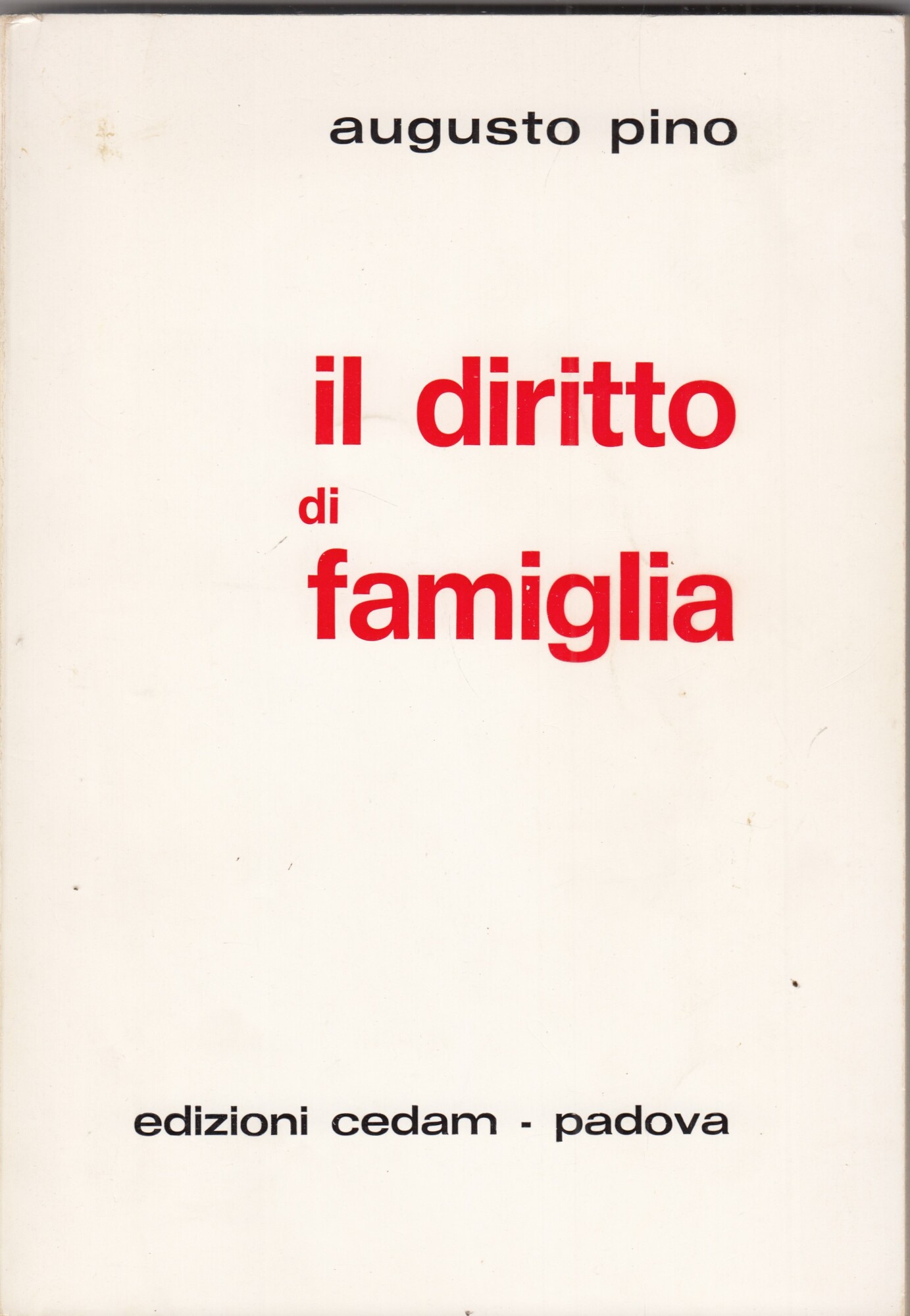 IL DIRITTO DI FAMIGLIA