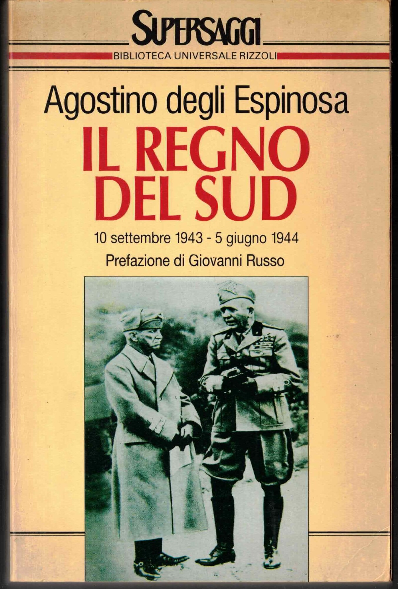 Il regno del Sud (dal 10 settembre 1943 al 5 …