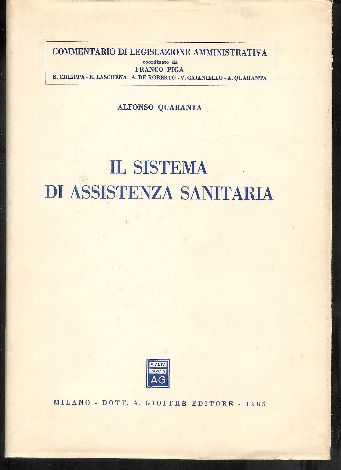 Il sistema di assistenza sanitaria