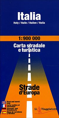 Italia 1:900.000. Carta stradale e turistica
