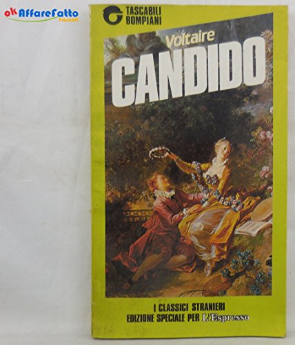 J 5750 VOLUMETTO CANDIDO OVVERO L?OTTIMISMO DI VOLTAIRE TRADOTTO DAL …