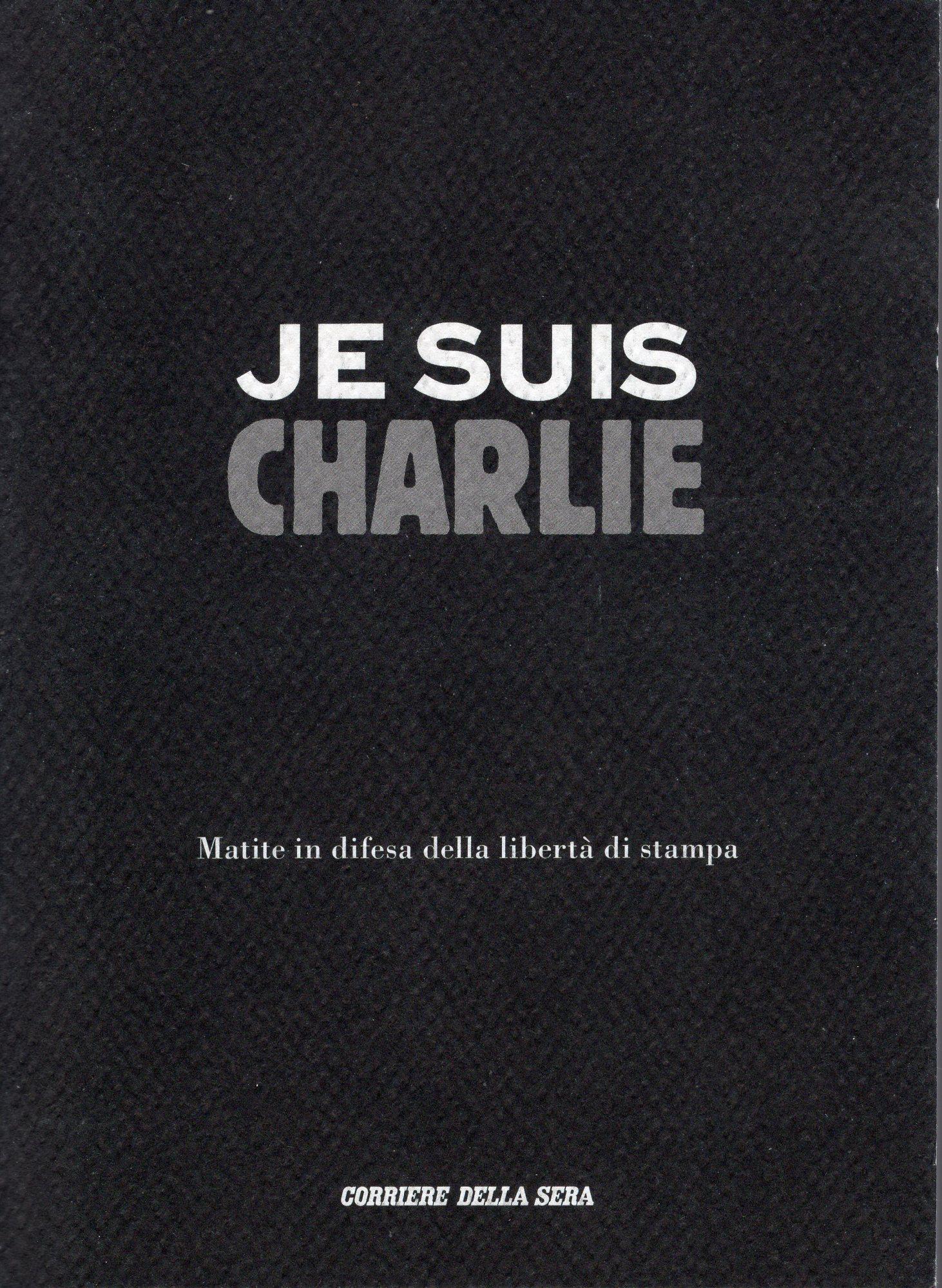 Je suis Charlie Matite in difesa della libertà di stampa
