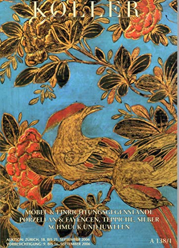 Koller - Mobel &amp; einrichtungsgegenstande porzellan &amp; fayencen , teppiche, …