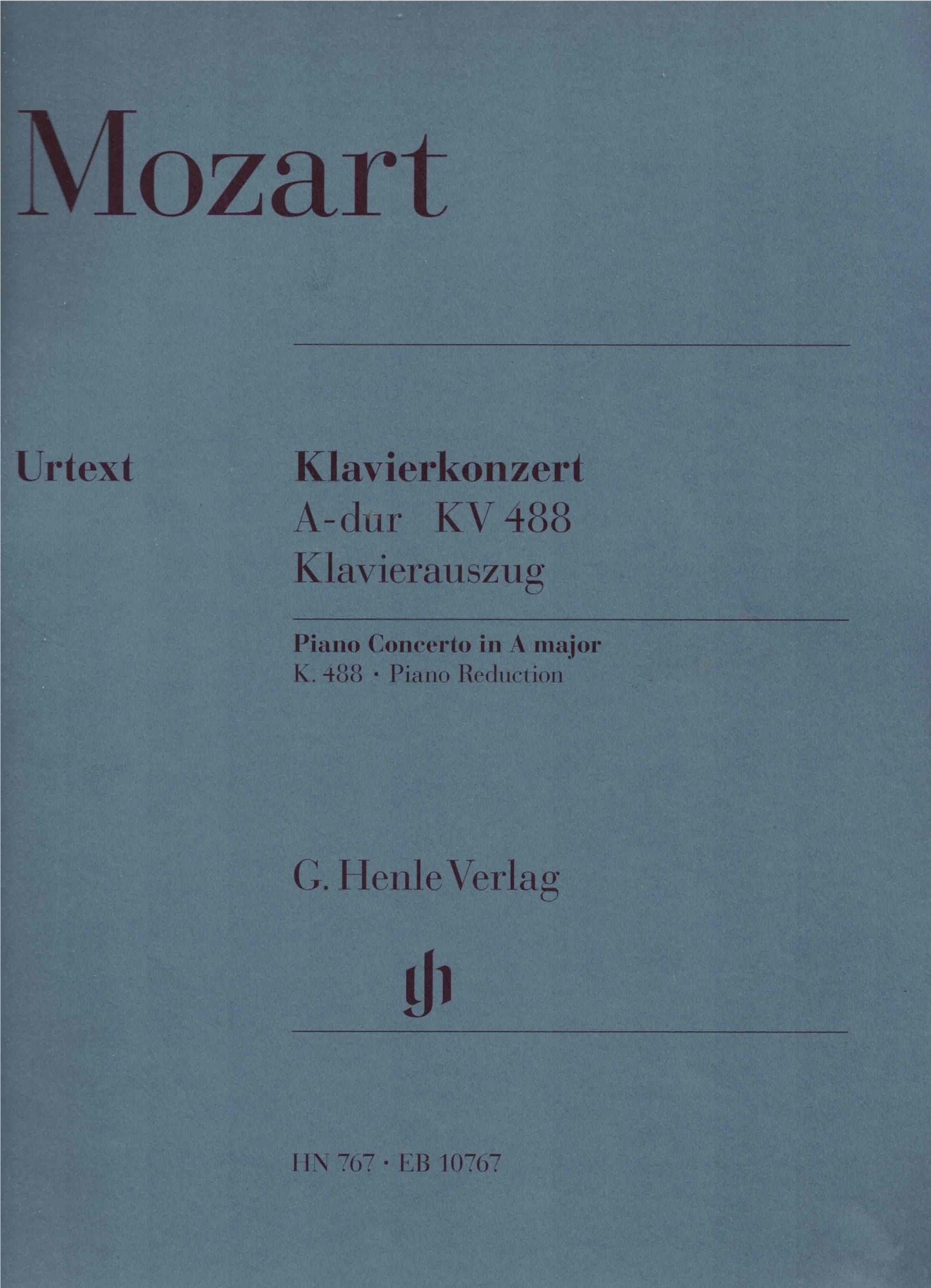 Konzert für Klavier und Orchester A-dur KV 488: Instrumentation: 2 …