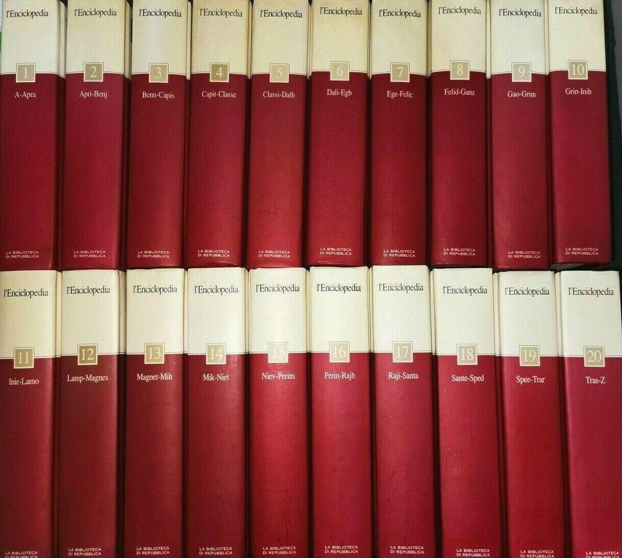 L'ENCICLOPEDIA - 20 VOLUMI