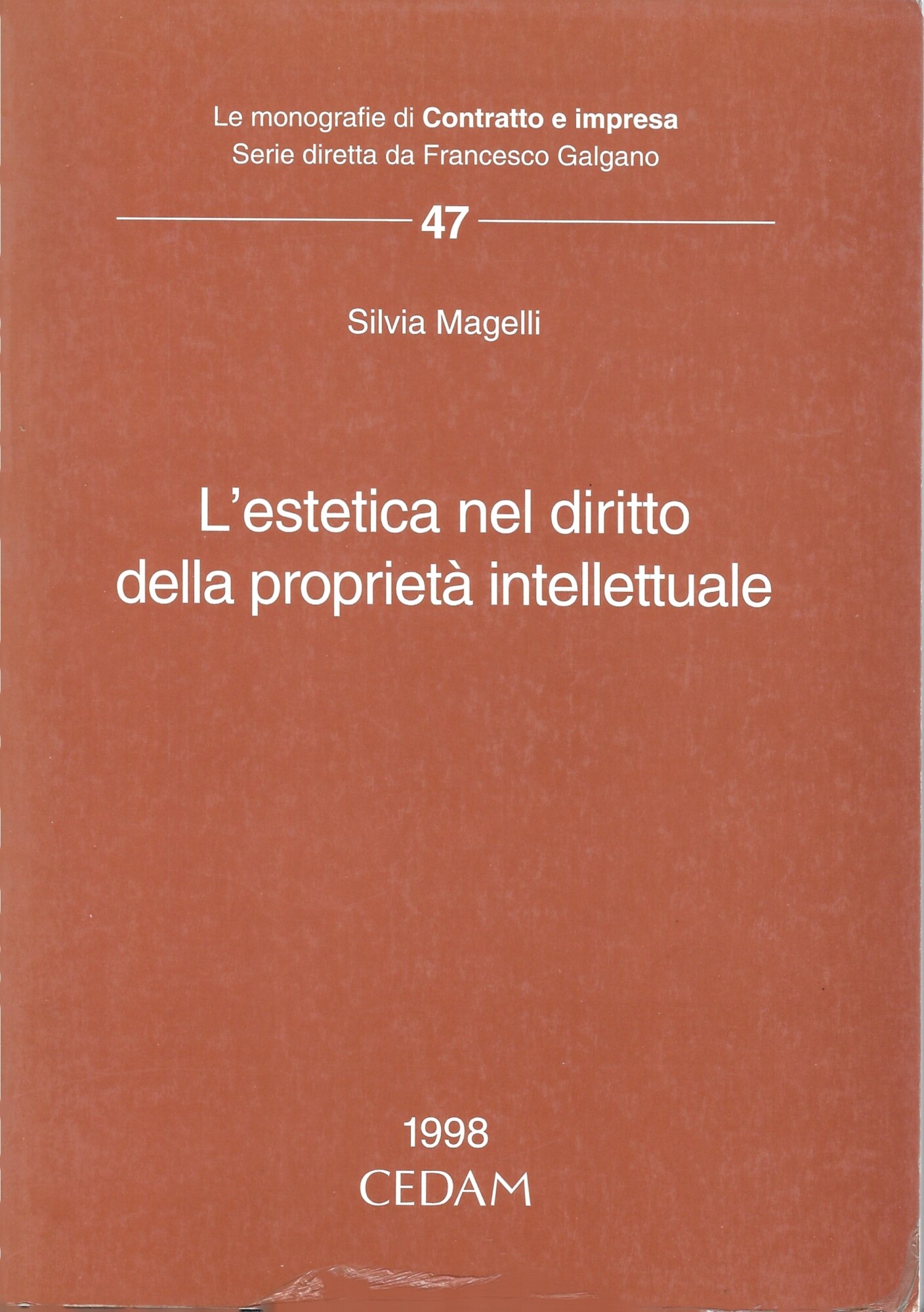 L ' ESTETICA NEL DIRITTO DELLA PROPRIETA' INTELLETTUALE