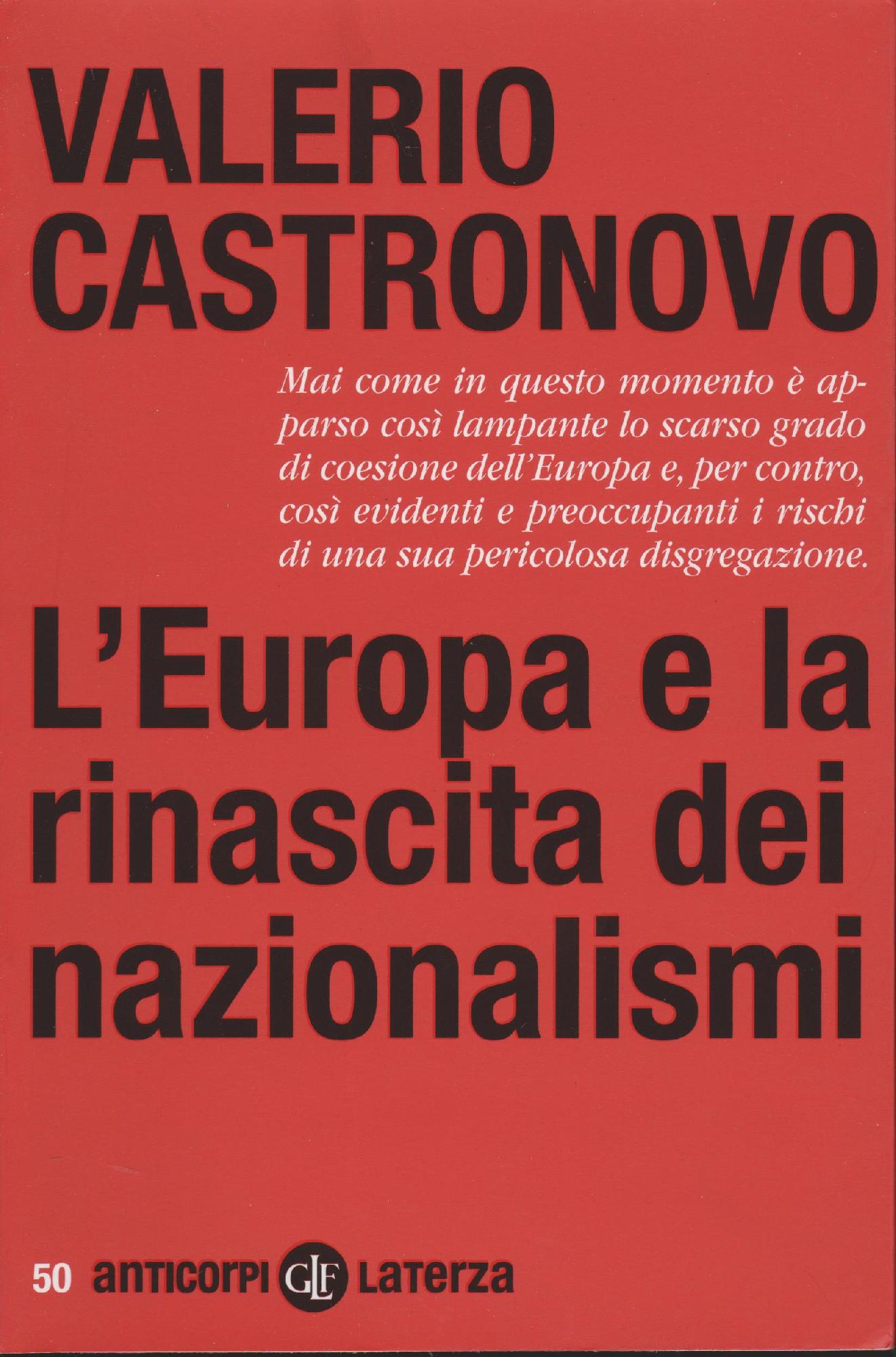 L' Europa e la rinascita dei nazionalismi