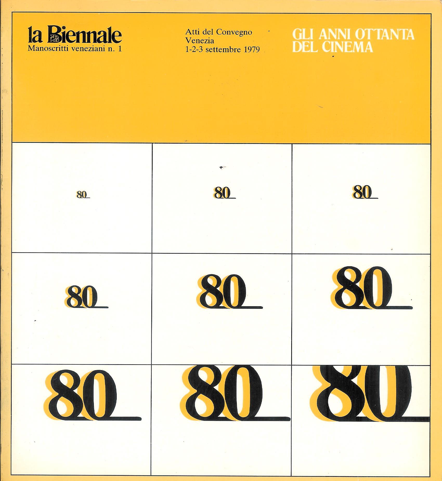 La biennale Manoscritti veneziani n. 1 Atti del convegni Venezia …