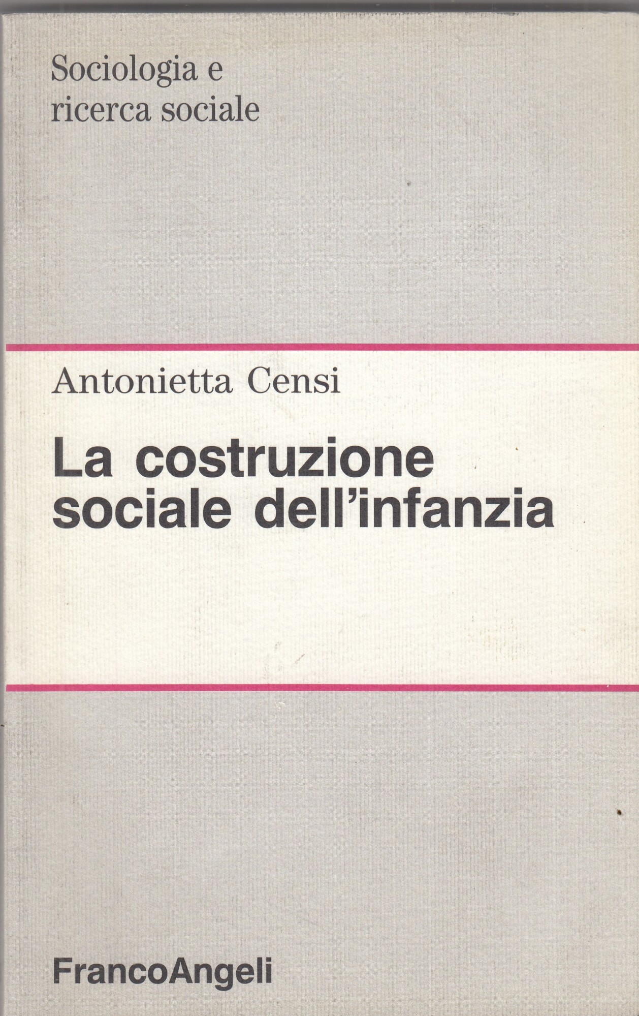 La costruzione sociale dell'infanzia
