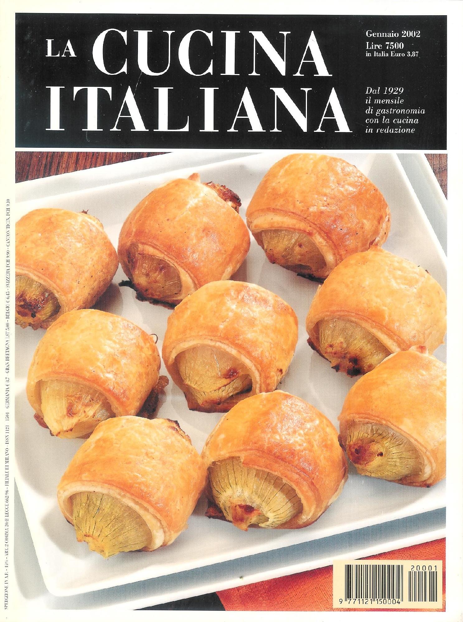 La Cucina Italiana ( mensile di gastronomia dal 1929 ) …