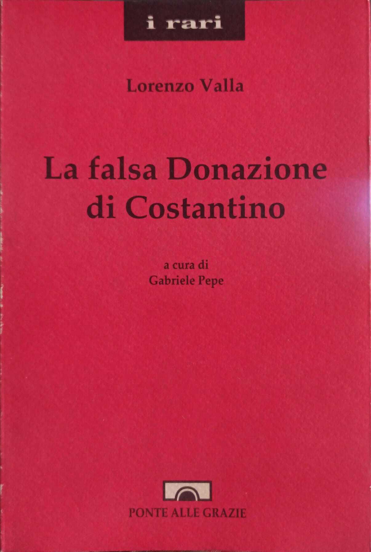 La falsa Donazione di Costantino