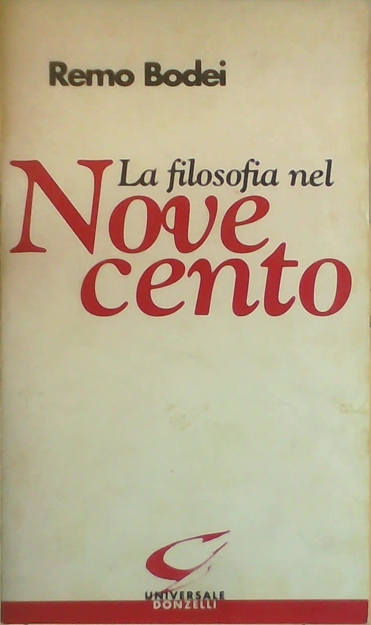 La filosofia nel Novecento