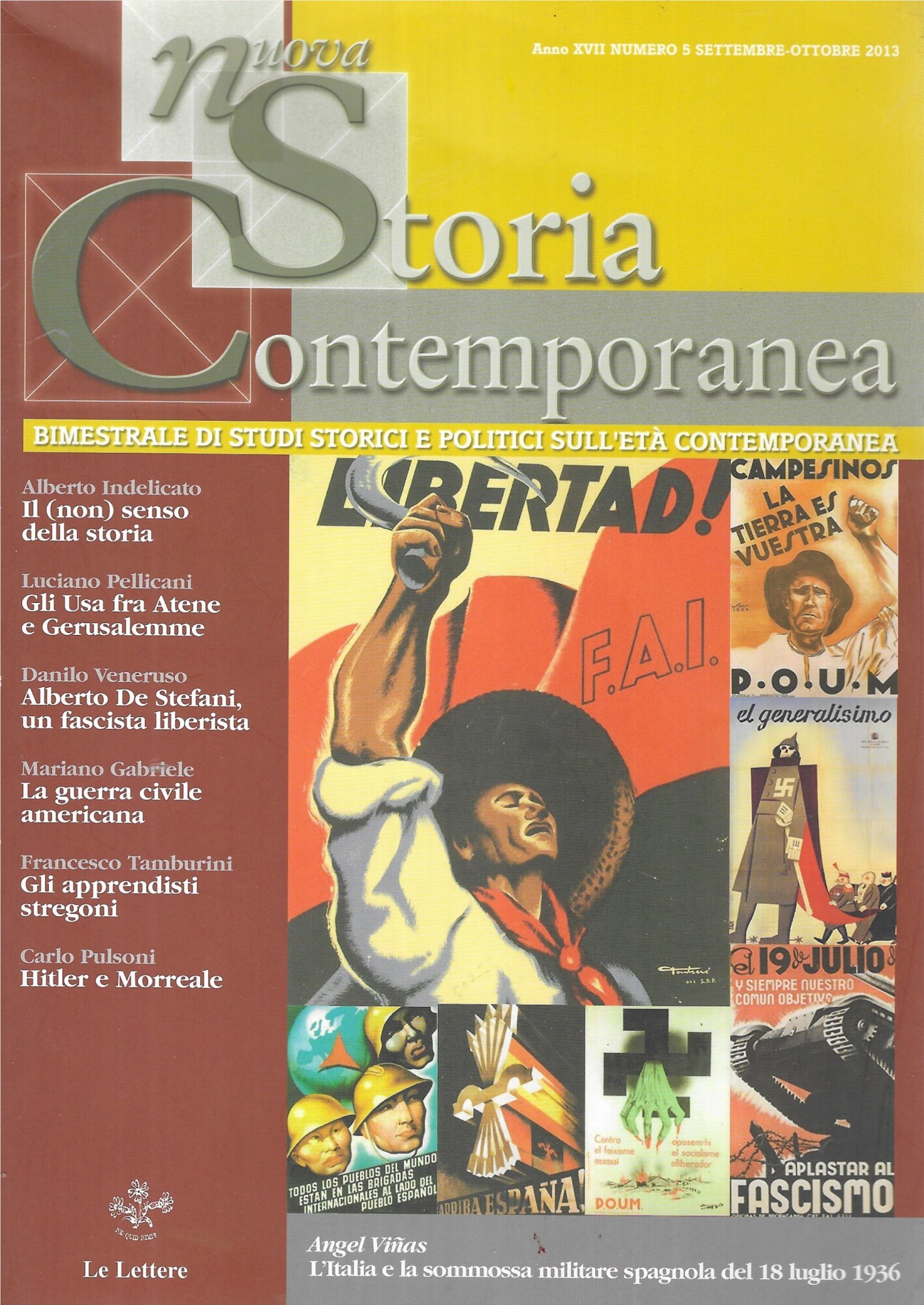 LA NUOVA STORIA CONTEMPORANEA - ANNO XVII - Annata completa …