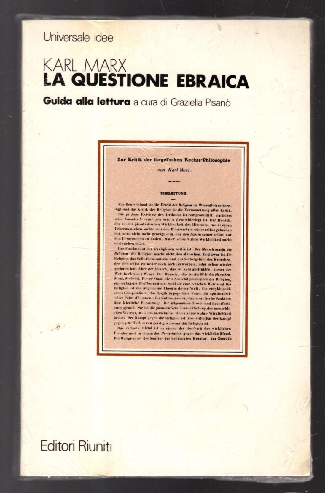 La questione ebraica