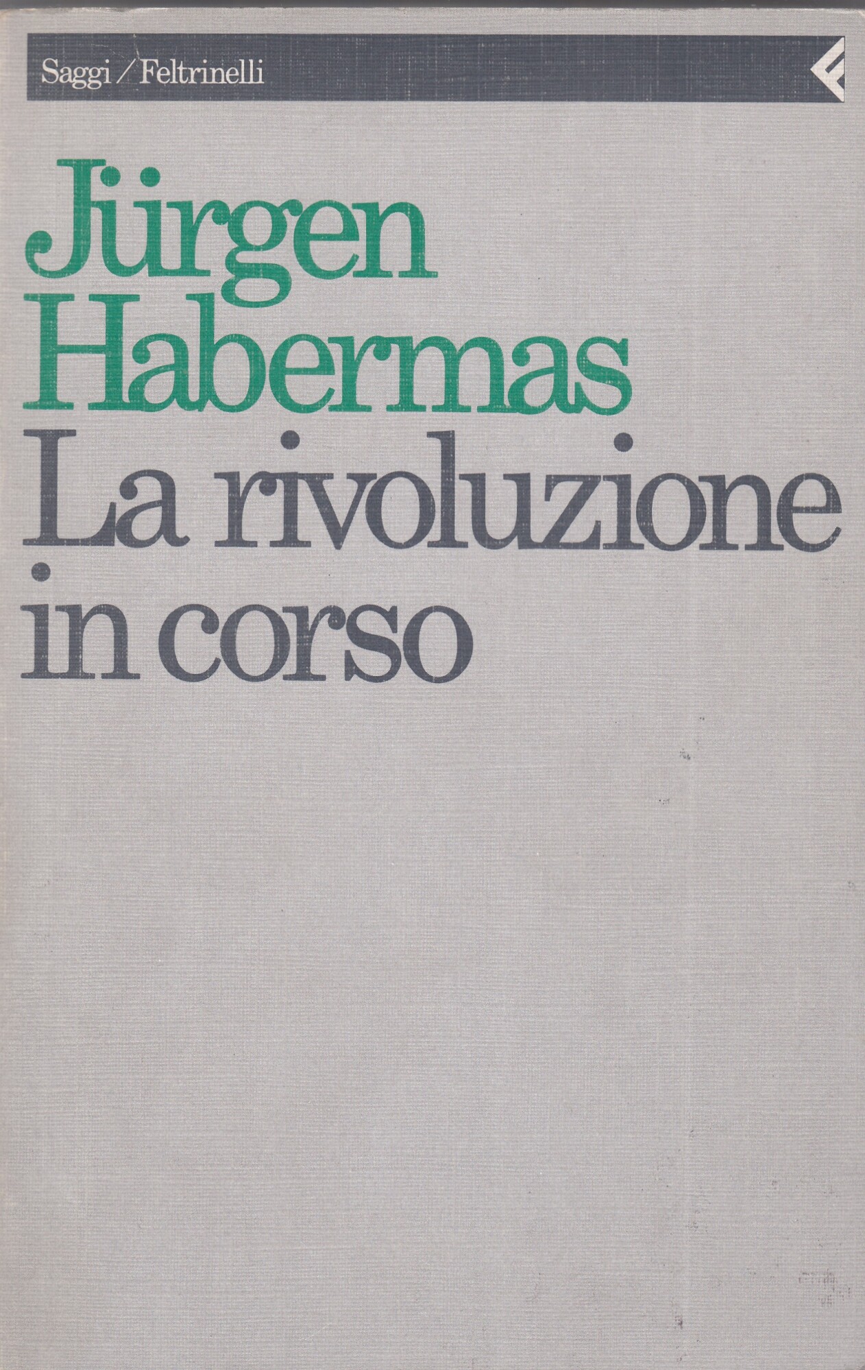 La rivoluzione in corso