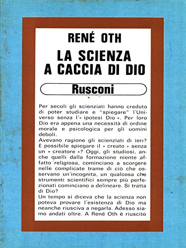 LA SCIENZA A CACCIA DI DIO.