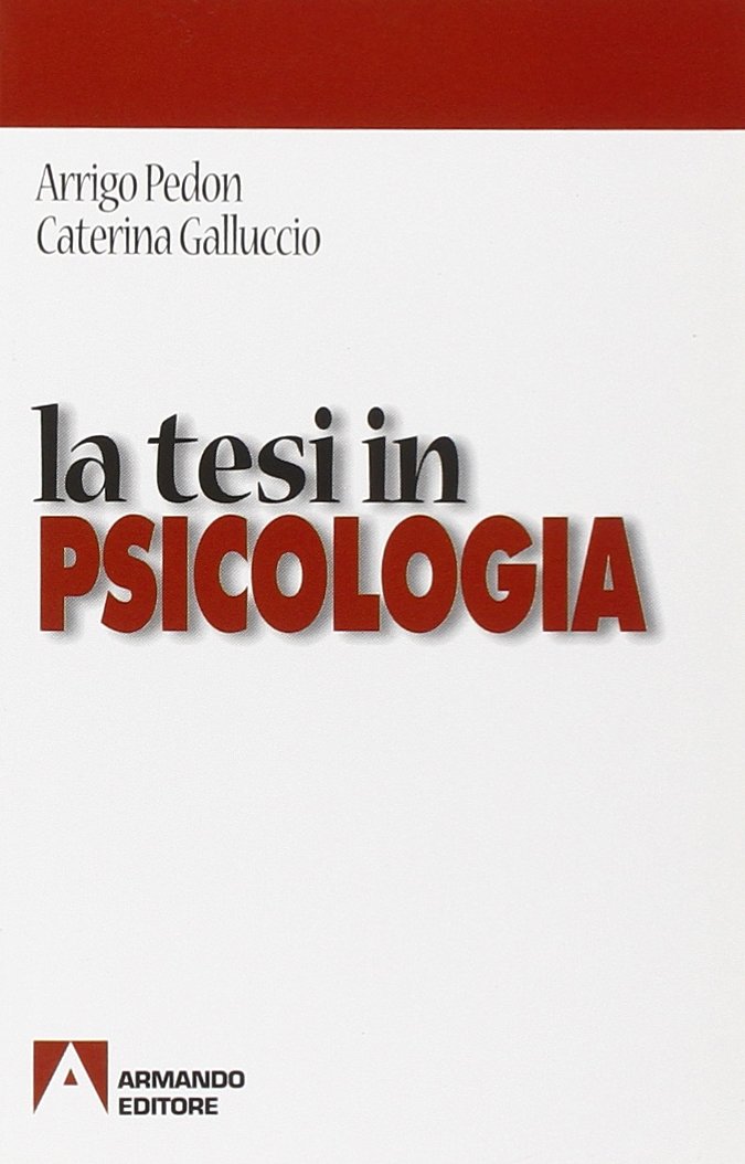 La tesi in psicologia