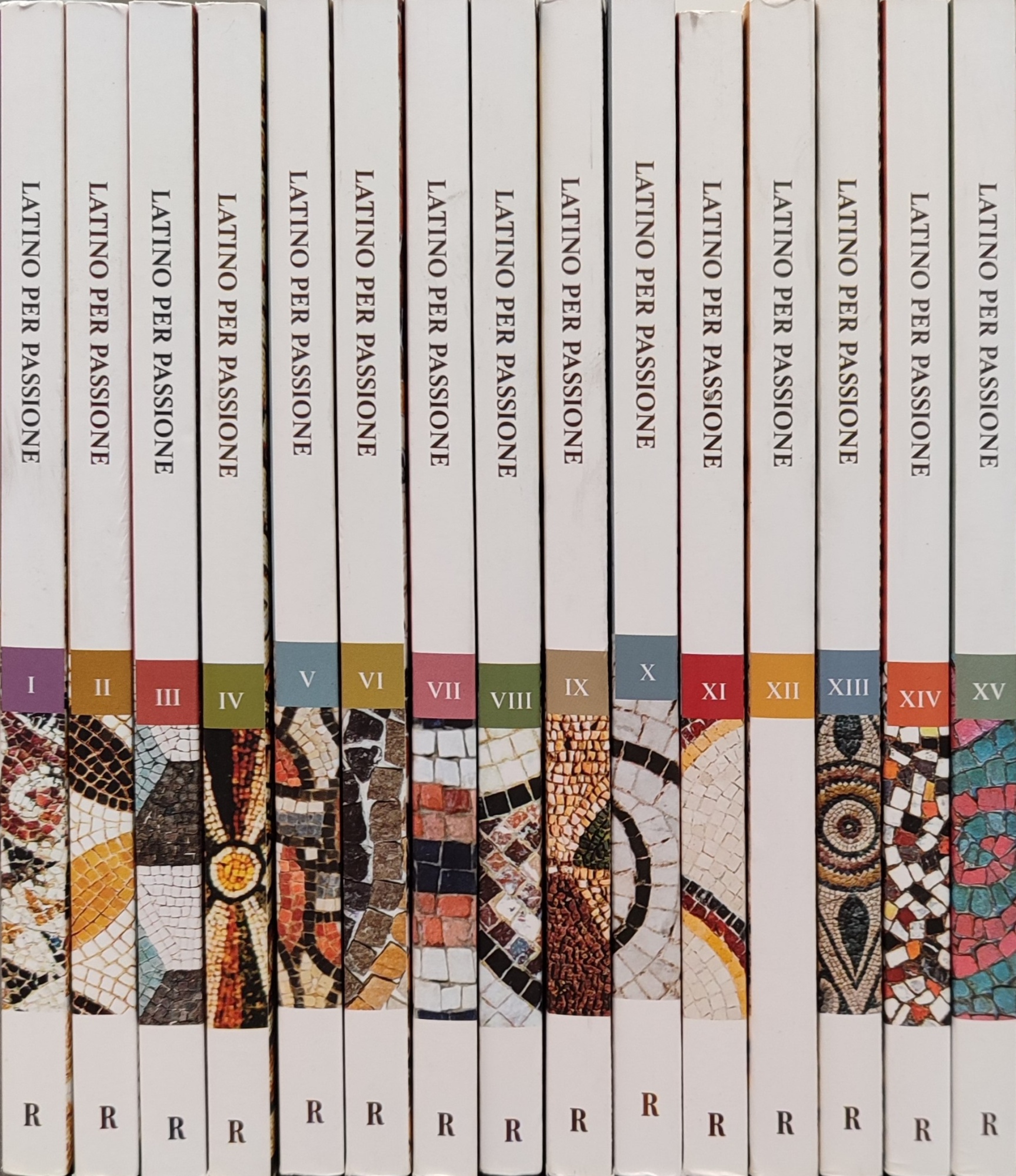 Latino per passione .Opera completa in 15 volumi