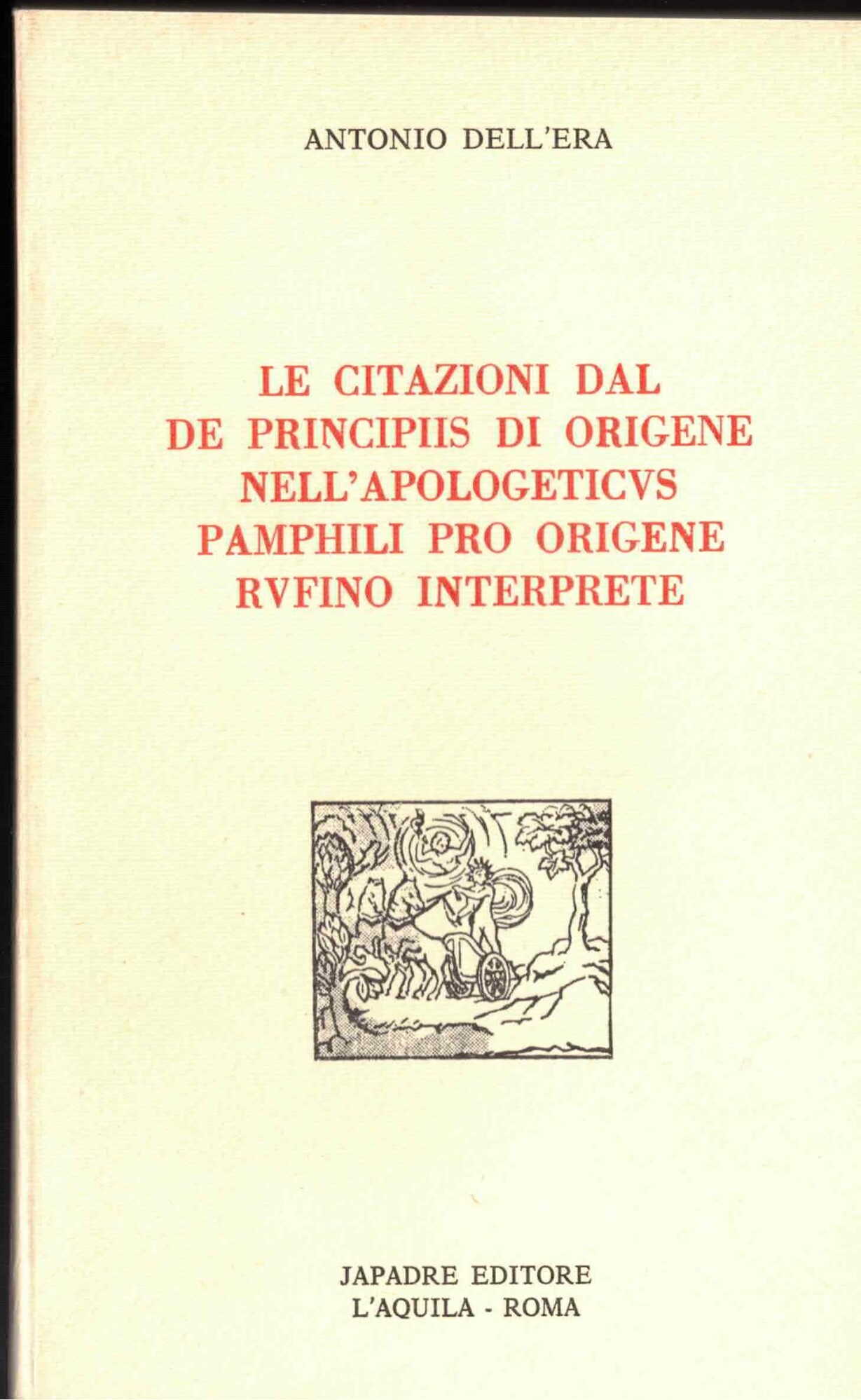 Le citazioni dal De principiis di Origene nell'Apologeticus Pamphili pro …