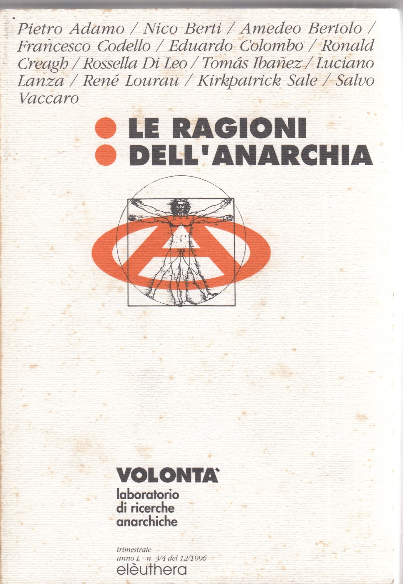 Le ragioni dell'anarchia