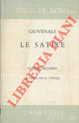 Le satire. Volume secondo.