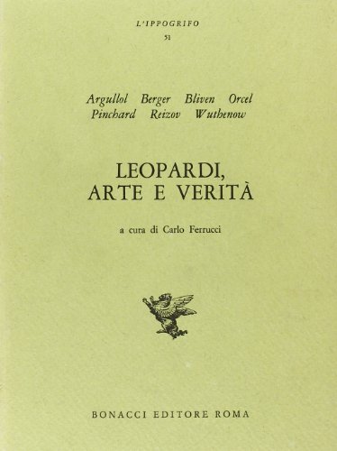 Leopardi arte e verità