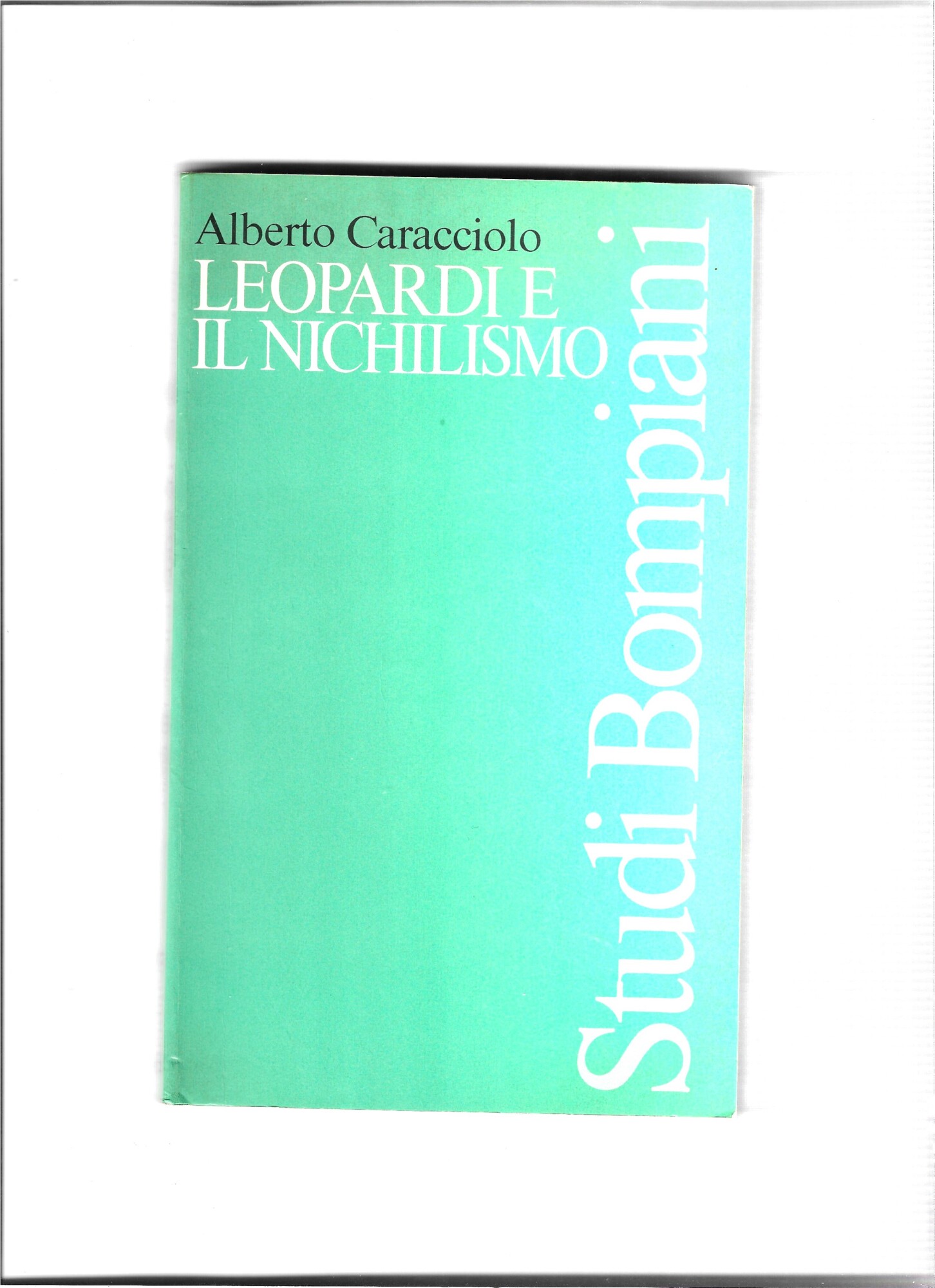 Leopardi e il nichilismo