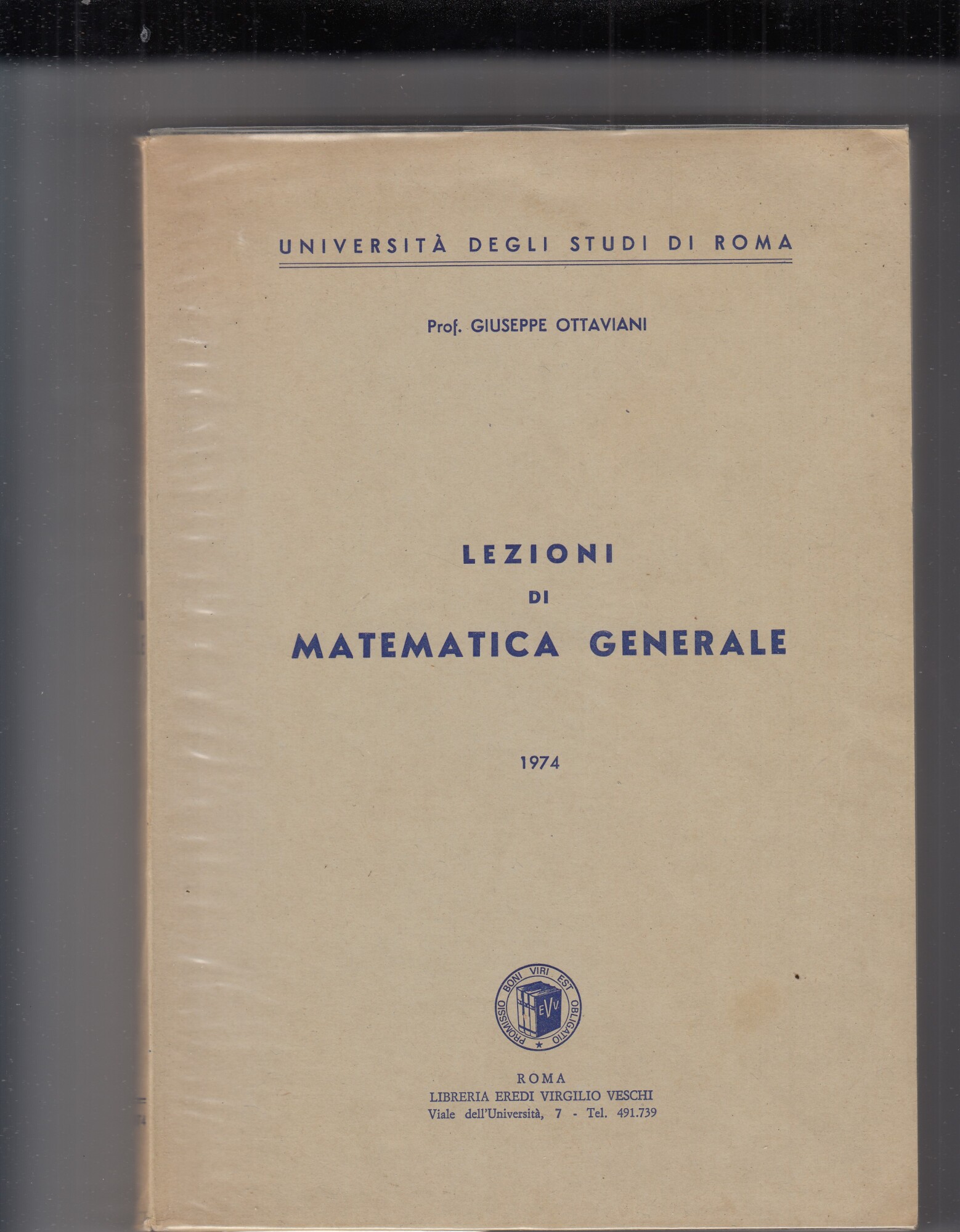 Lezioni di matematica generale