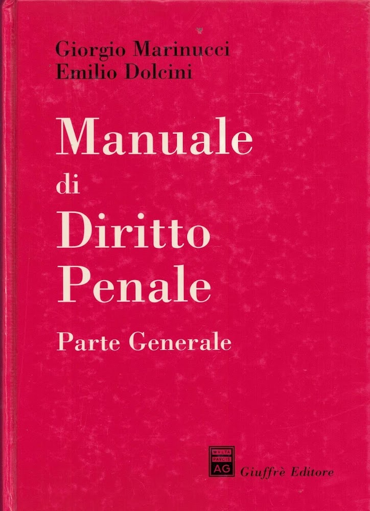 Manuale di diritto penale. Parte generale