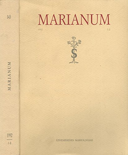 Marianum fascicoli I-II. Ephemerides mariologiae.