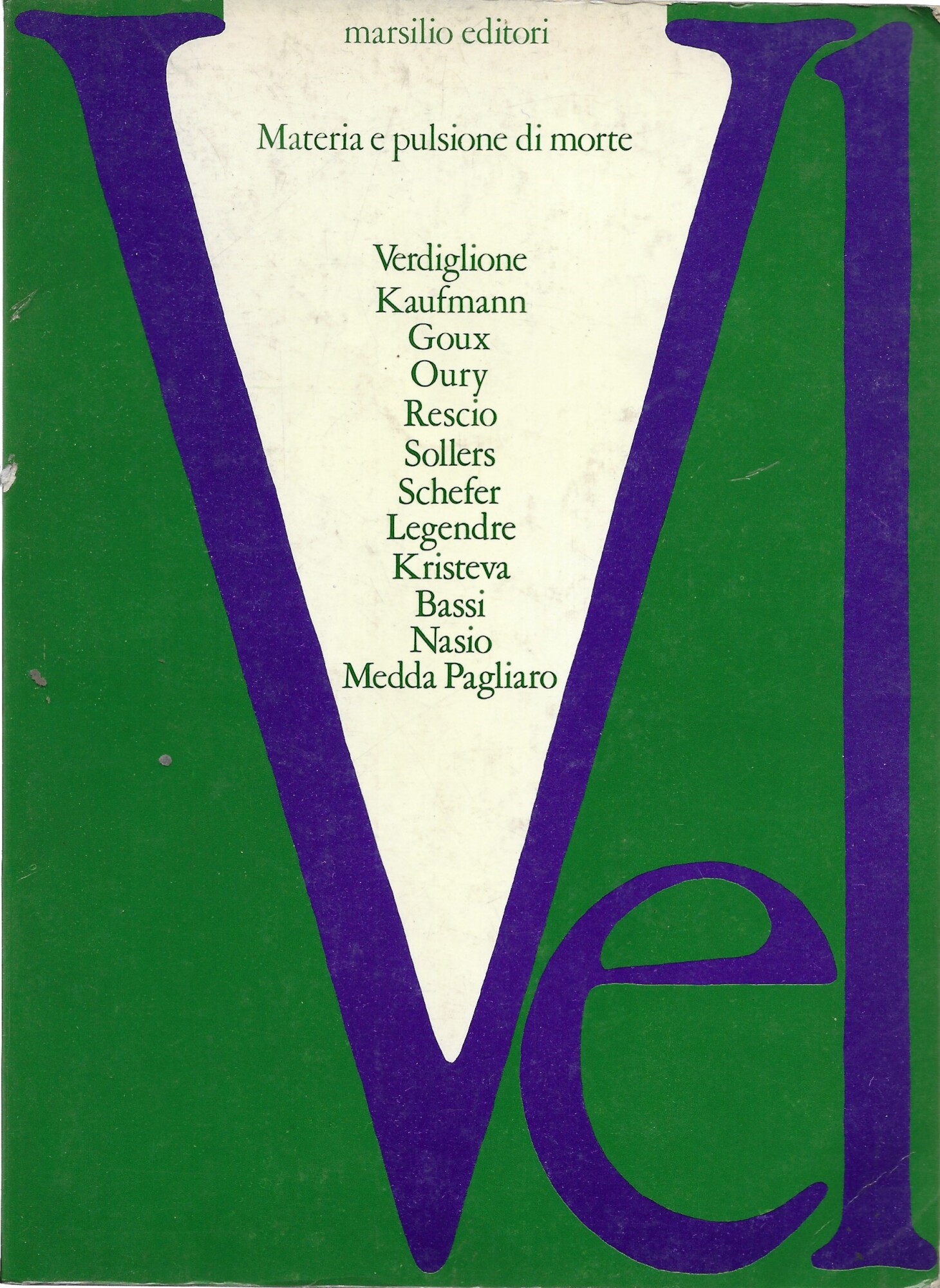 Materia e pulsione di morte