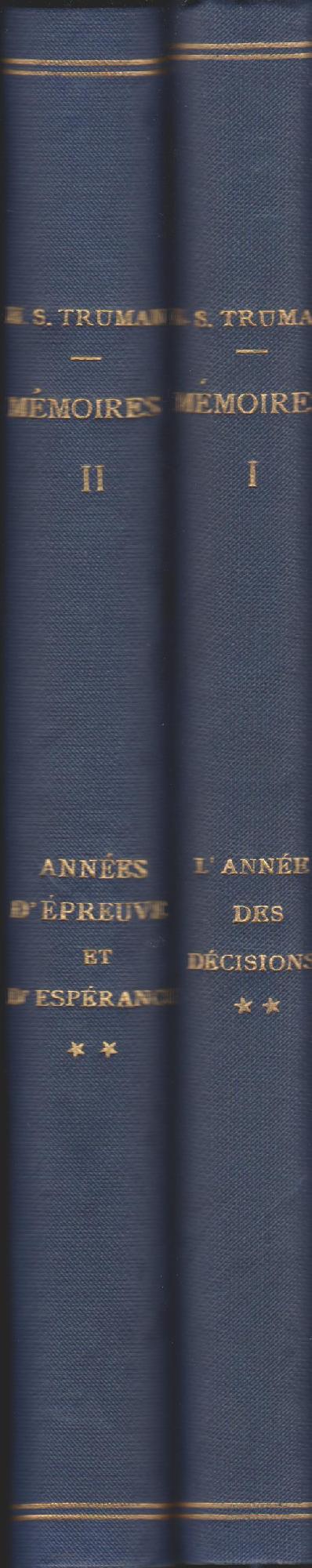 MEMORIES I e II L' Annee des decisions - Annees …