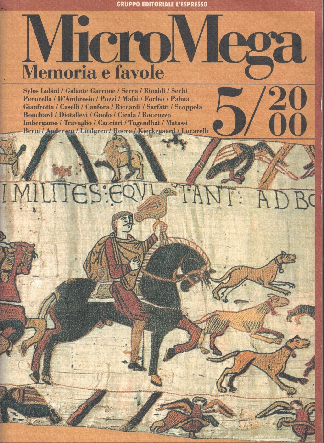 MICROMEGA - 5/2000. Memoria e favole.