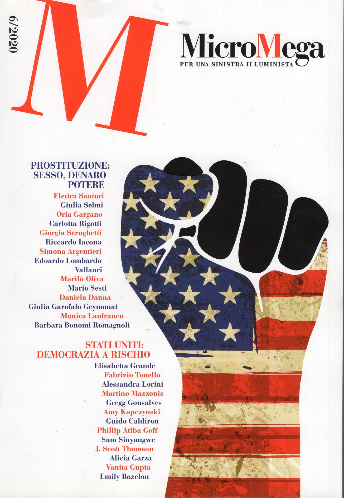 Micromega. n.6/2020 Prostituzione: sesso,denaro, potere