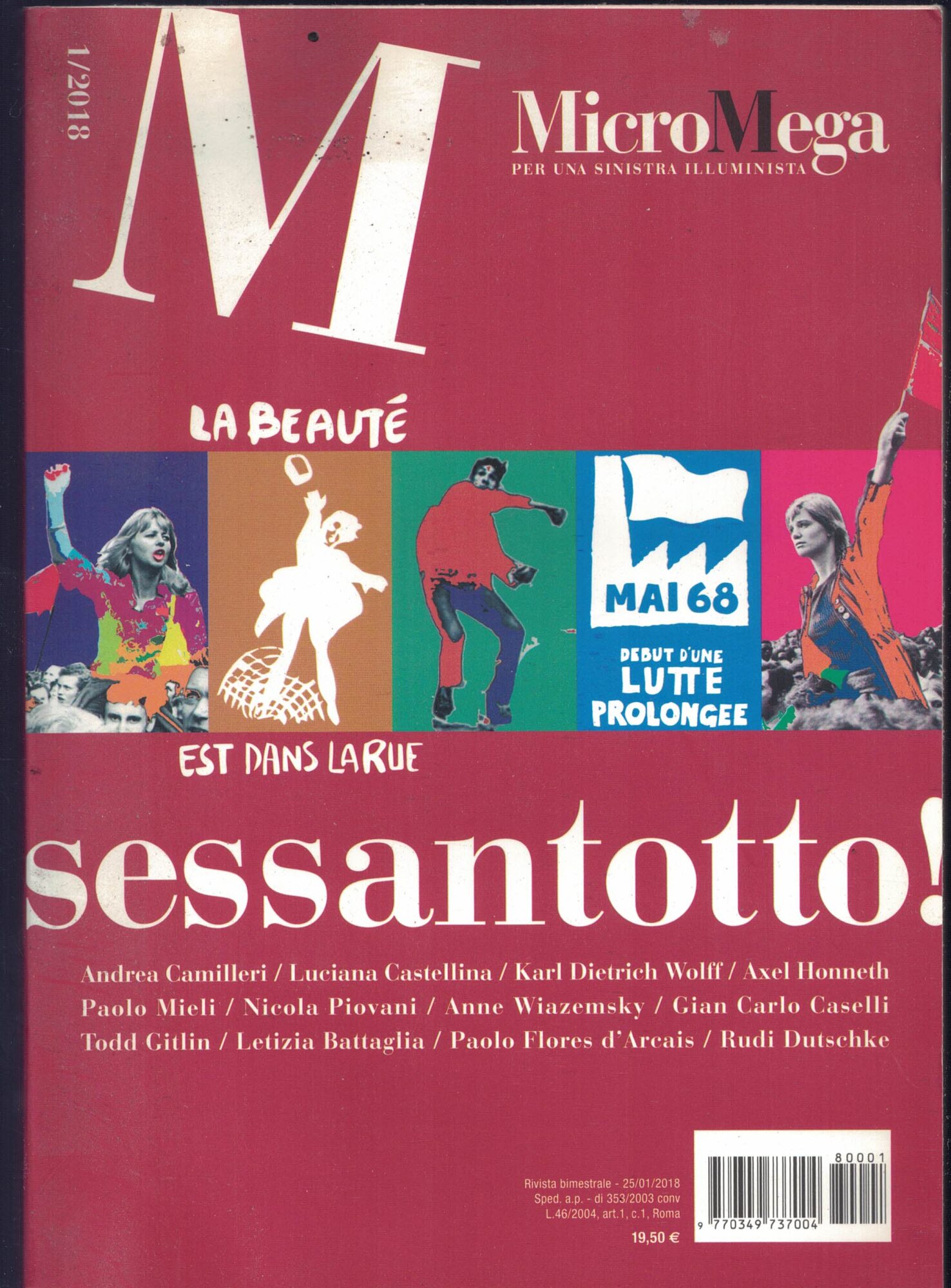 MicroMega per una sinistra illuminista 1/2018